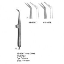 Micro Scissors,Spring Type Flat Handles